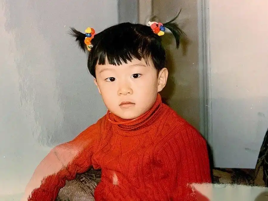 范丞丞小时候可爱照片,西瓜头造型感觉萌萌哒