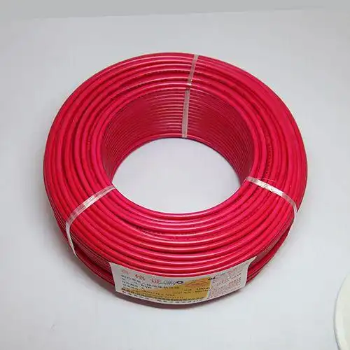 桂林国际电线电缆穿山牌bvr4平方铜芯线多股线家用电线