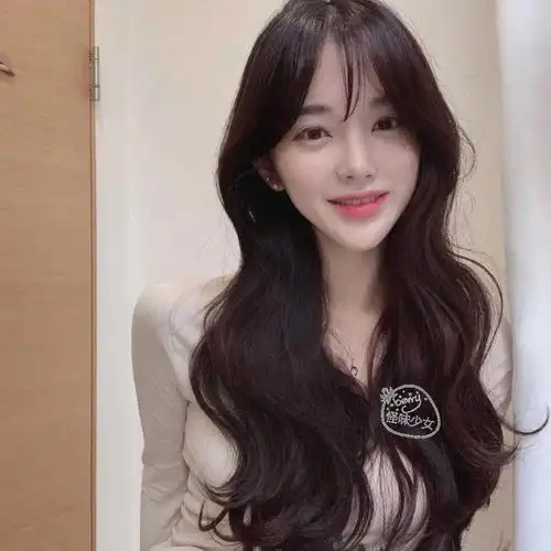 韩系假发女长发自然全头套式长卷发大波浪逼真中长发仿真新式发套米