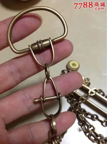 拴刀的精致铜链-se37293378-铜兵器-零售-7788收藏__中国收藏热线