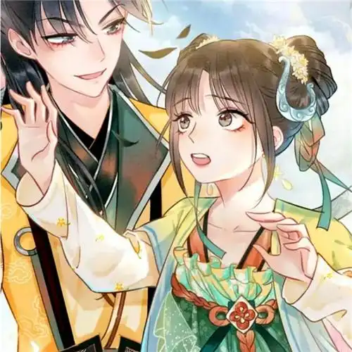 动漫cp古风情侣头像一对两张图片