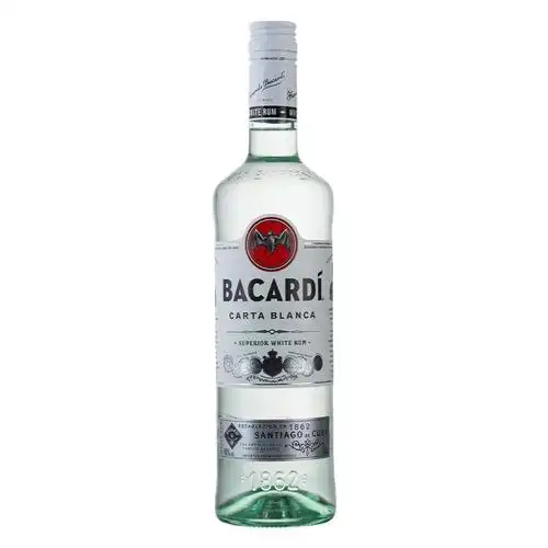 百加得白朗姆酒 bacardi百加得超级朗姆酒750ml 烘焙 鸡尾酒基酒