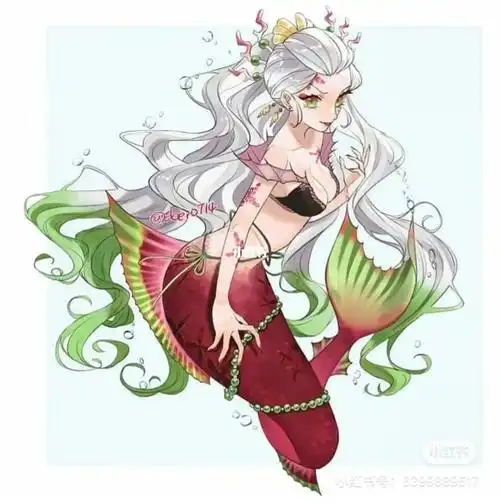 当鬼灭里的人变成人鱼你们最喜欢哪一个