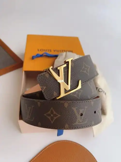 lv路易威登驴牌男士经典皮带腰带裤带m9608