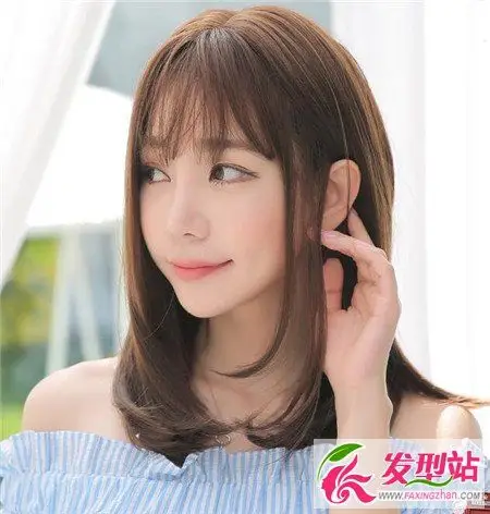 齐肩cc扣梨花头 今年受欢迎的发型