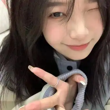 甜美可爱女生头像真人