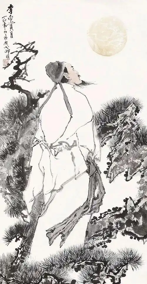 长安月下,我是李白