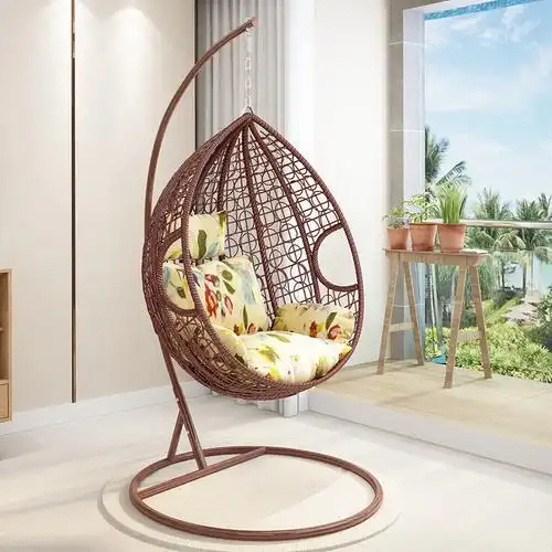 吊篮藤椅家用闪电客网红吊椅秋千摇摇椅室内懒人吊床椅子阳台休闲摇篮