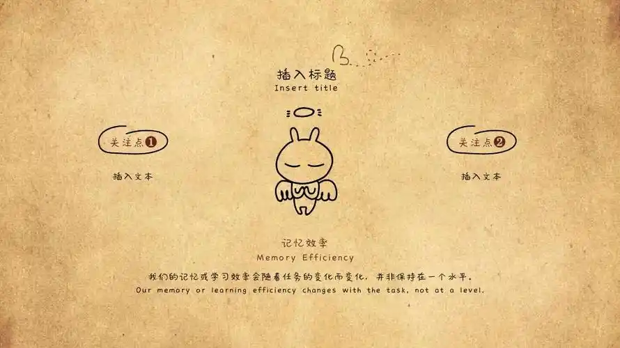 兔斯基漫画ppt模板