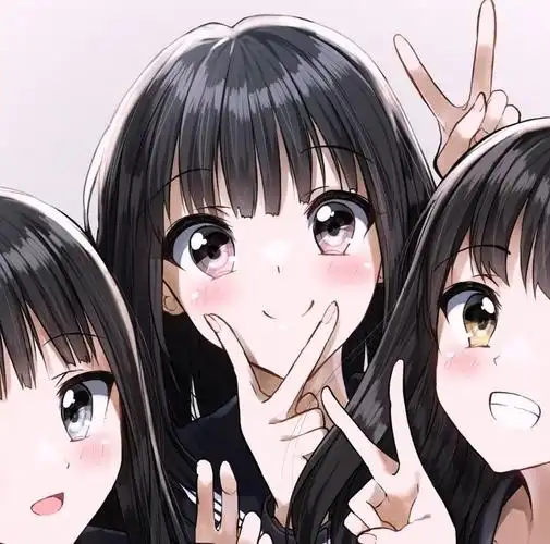 —三人闺蜜头像 - 堆糖,美图壁纸兴趣社区