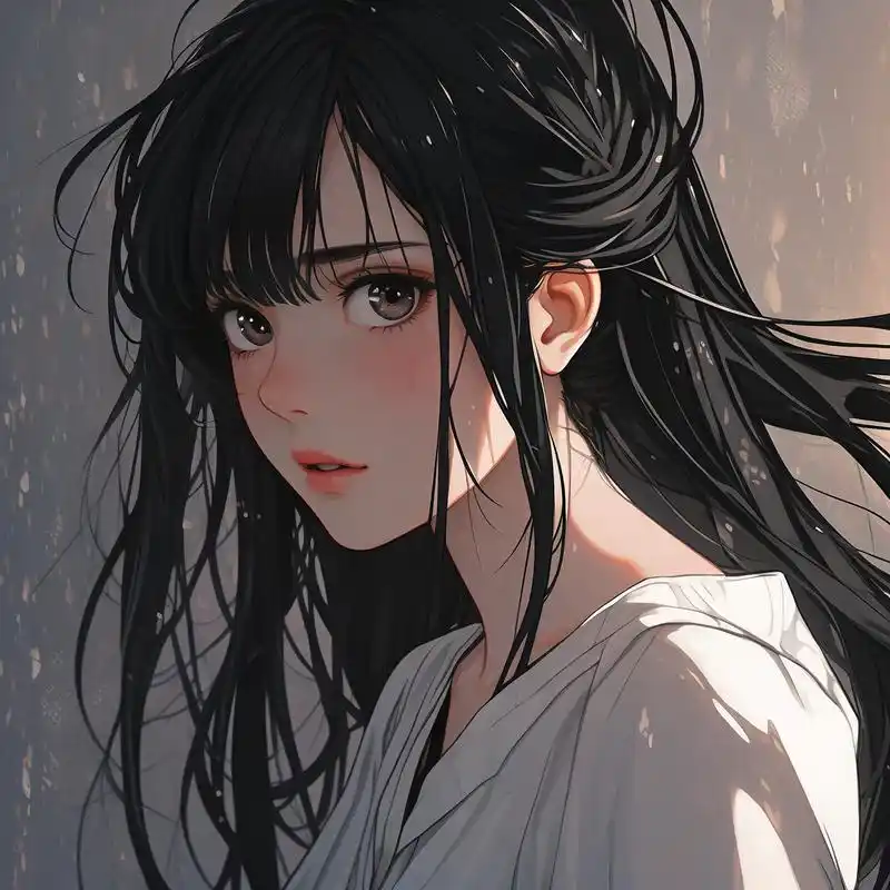 动漫女生霸气伤感头像92