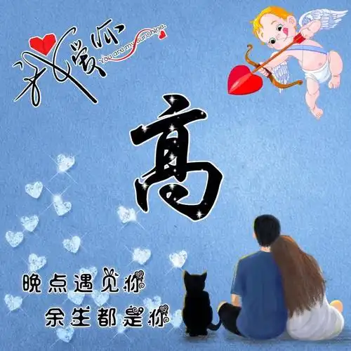 姓氏头像制作设计个性签名