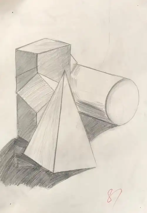 其它 6月15日(周六下午)小学素描班学生作业赏析 写美篇三年级 何钰灵