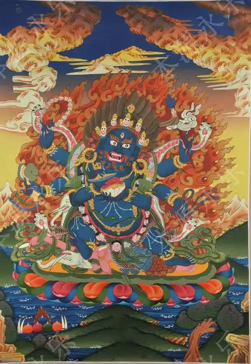 尼泊尔精品点金六臂马哈嘎啦