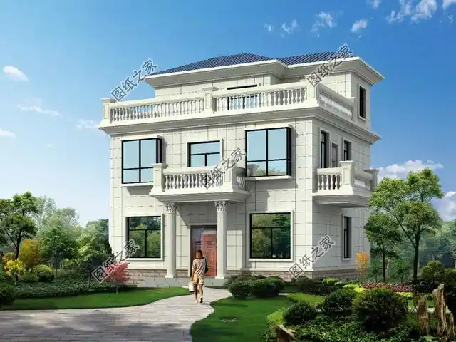 农村自建房三层楼外观效果图大气内部布局都无可挑剔