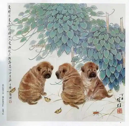 【名家名画】—方楚雄动物画精品欣赏