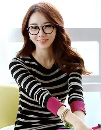 戴眼镜如何打理头发 小头小眼如何配眼镜打理头发_发型师姐