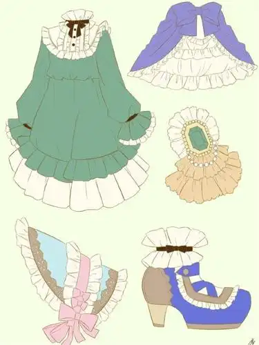 一件心动的褶皱裙公主裙穿在女生身上是什么感觉