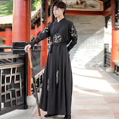 古装侠客原创汉服男仙气古风学生霸气气大公子民族服装