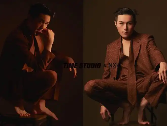 帅哥肖像时尚艺术照修图