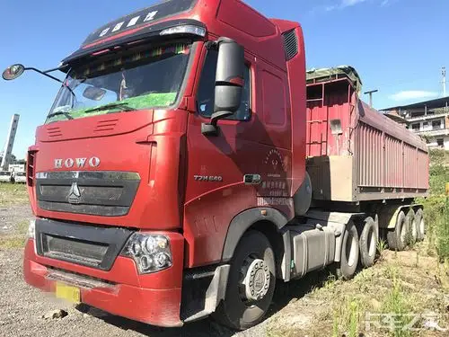 t7h 540马力,堪称半挂自卸首选车型,2500n.m,有劲儿!