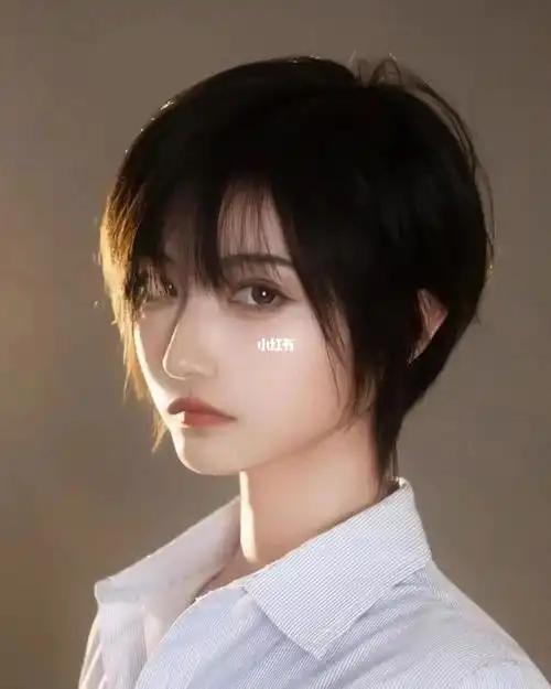 短碎发高级感酷感发型