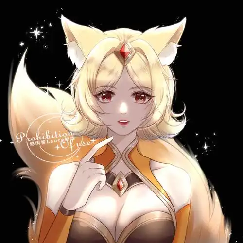 (同人/绘画)一张妲己原皮头像练习图