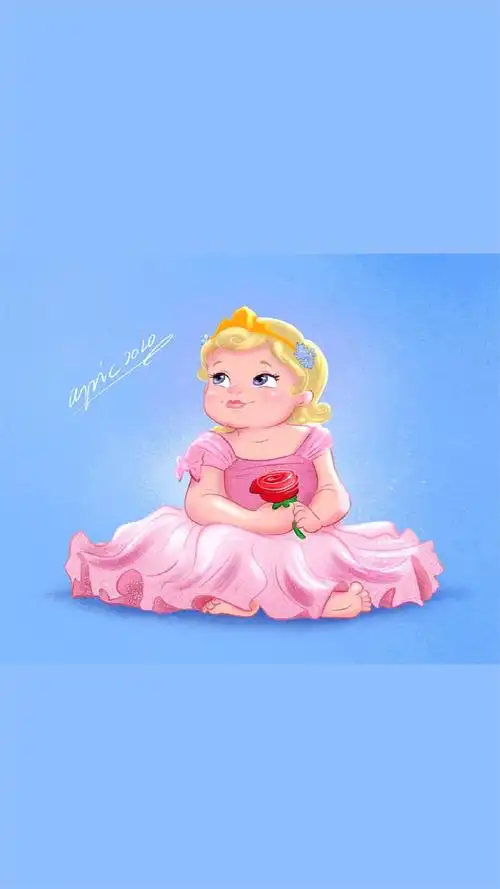 超可爱迪士尼公主高清手机壁纸