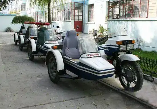 曾担当巡逻主力的 三轮式警用摩托车