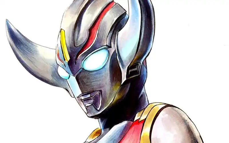 手绘欧布奥特曼爆炎形态新人up主复出求支持