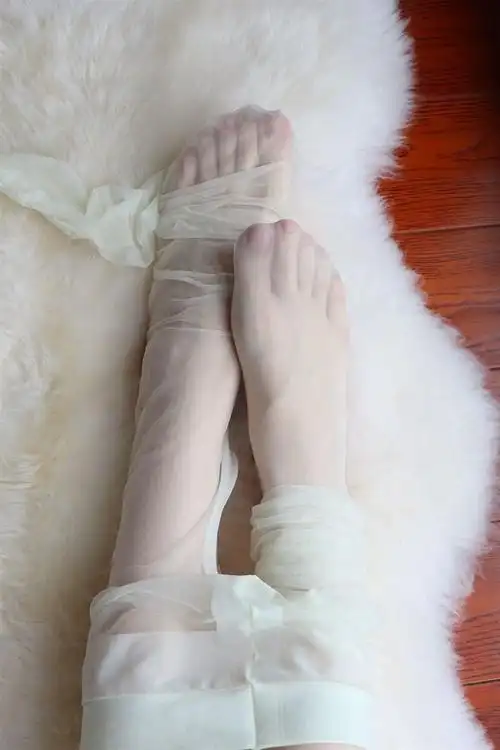 享弗袜子 小杨小倩实拍丝袜t档开裆性感连裤袜脚尖透明9色白奶复古蓝