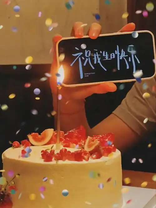 今天我生日图片模版自取