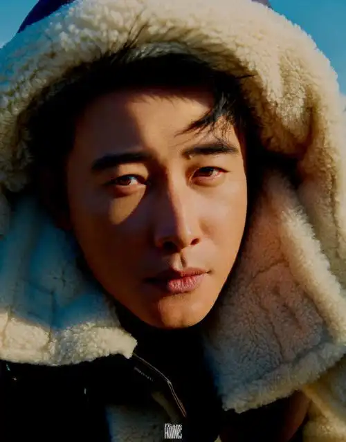 罗晋费加罗男士冬日天台大片##罗晋费加罗男士十二月刊封面##时尚新