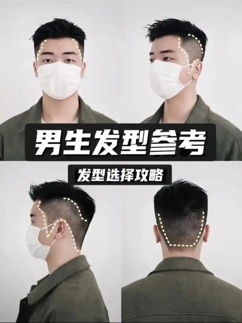 男士短发发型推荐/如何选择自己合适的发型 16615正面刘海可以