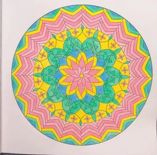 近几日图画的曼陀罗!能量爆棚,分享一下!93