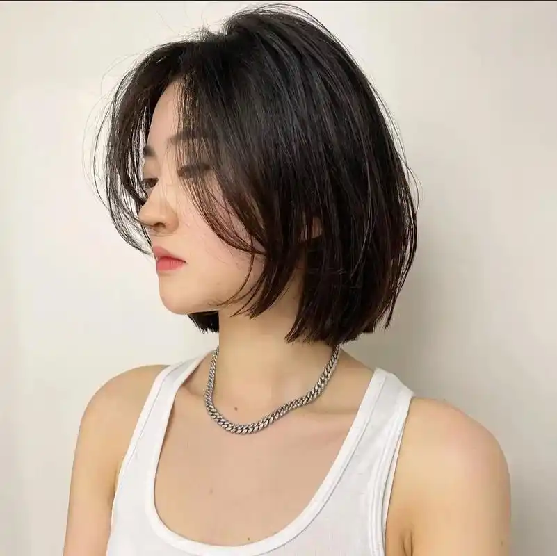 今日发型推荐 @    #精致短发  濮阳造型师as郭松 - 抖音