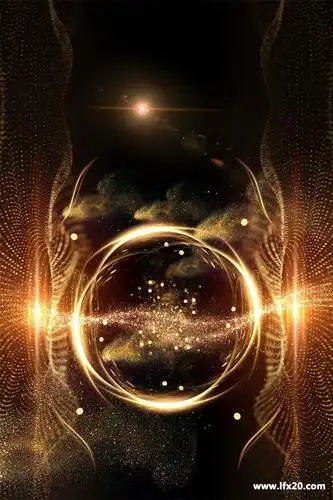 创意高端时尚大气黑金海报背景