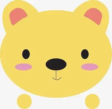 矢量卡通小熊aipng时尚爆炸头人物头像素材矢量图aipng医生矢量素材