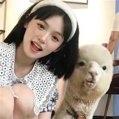 温暖阳光的甜美必备精致俏皮头像