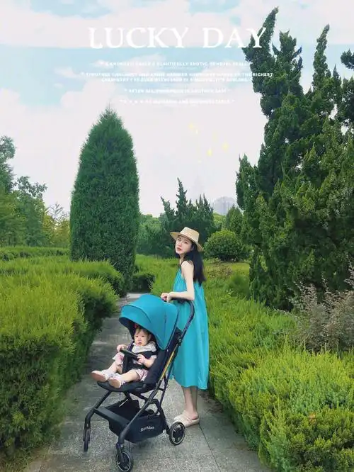 颜控妈妈爱的婴儿推车带娃拉风出行