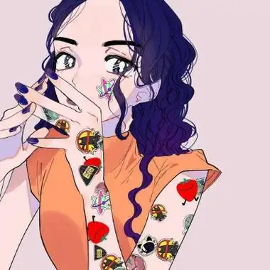 比较酷的头像女生卡通高清霸气的酷酷动漫女生头像图片