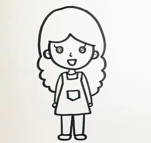 简笔画妈妈简单又好看简笔画妈妈简单又好看全身