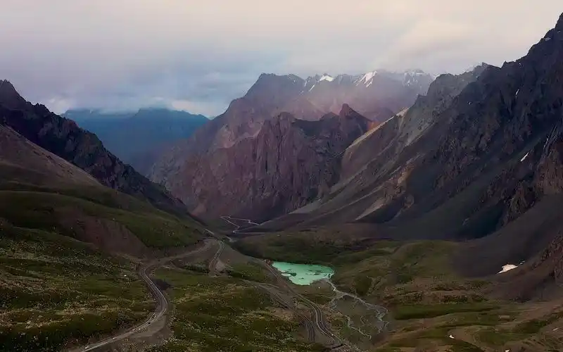 航拍独库公路2194k