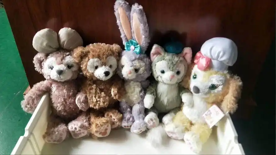 duffy达菲熊朋友stellalou兔子长耳朵星黛露手偶毛绒公仔