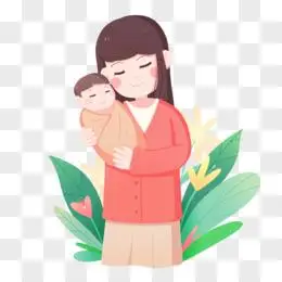 宝妈抱孩子图片素材pngai创意抱孩子的妈妈pngpng抱着孩子的父亲背影