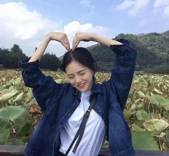 真人女生个性头像