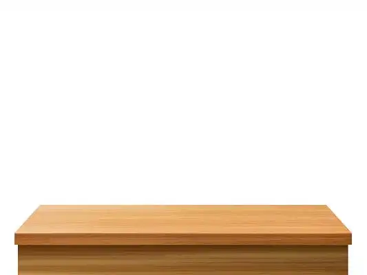 棕色木制木头桌子桌面png素材元素