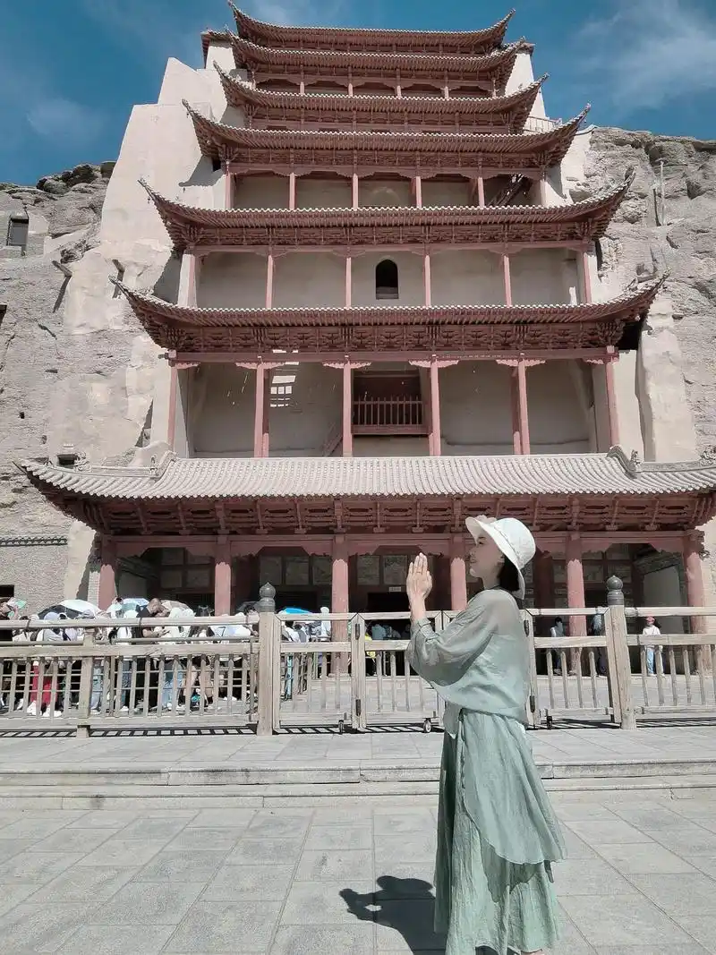 莫高窟 #旅游 没来过莫高窟不算来过敦煌,没来过敦煌不算来过甘肃