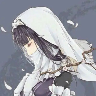 古风女头像白衣