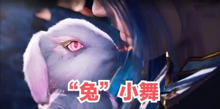 这点大家应该也都很清楚,因为小舞的真身就是一只十万年的小兔子.